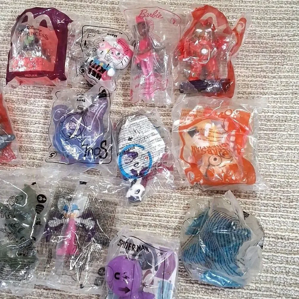 McDonalds Restaurant Toys New In Packages Lot of 19 1990s Multiple Restaurant